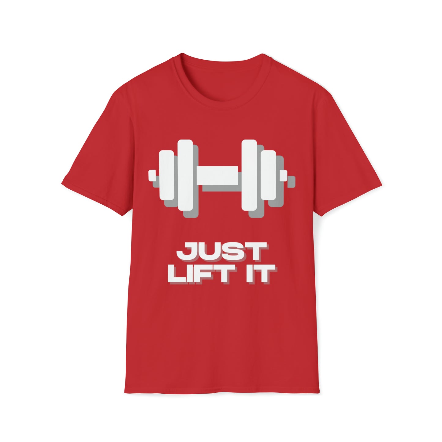 Just Lift It In White T-Shirt